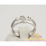 Серебряное женское кольцо Love 1224/1р , Gold & Silver Gold & Silver, Украина